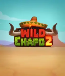 Step into the lively Mexican desert with the Wild Chapo 2 game by Relax Gaming, highlighting a whimsical bull wearing a sombrero amid a serene desert backdrop. This graphic conveys the charm and humor of the game, great for fans of animated adventure slots, delivering a delightful gaming experience.