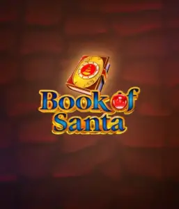 Celebrate the festive spirit with Book of Santa slot by Endorphina, showcasing an intricately designed golden book adorned with Santa's iconic symbol. This image conveys the warmth and excitement of Christmas, set against a cozy red background. Ideal for players looking to get into the holiday spirit, offering a charming escape. 