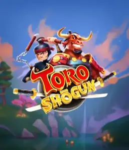 Dive into the dynamic world of the Toro Shogun game by ELK Studios, featuring a daring samurai and a fierce red bull together on an adventure. This graphic captures the blend of animation-style Japanese adventure, set against a peaceful forest backdrop. Perfect for fans of Japanese-inspired slots, providing a unique adventure.