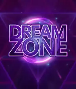 Enter the vibrant universe of the Dream Zone game by ELK Studios, featuring a brilliant purple and blue cosmic backdrop with the bold logo illuminated brightly. This graphic portrays a fantasy atmosphere, ideal for fans of vibrant, abstract graphics, offering a thrilling gaming experience.