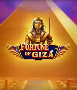 Step into the mystical world of Fortune of Giza slot by Pragmatic Play, featuring a majestic depiction of a Pharaoh amid the iconic pyramid backdrop. This image portrays the glory of Egyptian heritage, great for fans of Egyptian-themed slots, offering a fascinating escape.